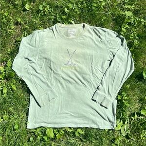 Positivitees Golf Long Sleeve Tee – XL “Beware of the Bogeyman”